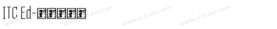 ITC Ed字体转换
